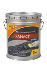 Мастика асфальтовая ХАМАСТ ЭКОБИТ ведро 3,0 кг