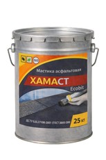 Мастика асфальтовая ХАМАСТ ЭКОБИТ ведро 25,0 кг