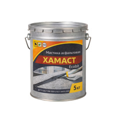 Мастика асфальтовая ХАМАСТ ЭКОБИТ ведро 5,0 кг