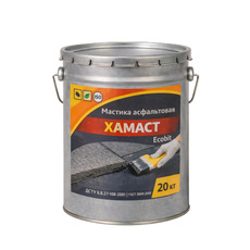 Мастика асфальтовая ХАМАСТ ЭКОБИТ ведро 20,0 кг