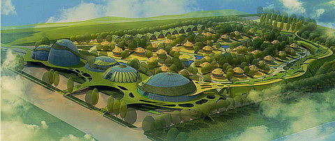 Выставка `Фасад in design - 2012` организовывает фестиваль экоустойчивой архитектуры `Зелёный проект`.