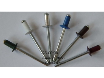 В продаже есть заклепки мелкой фасовкой.