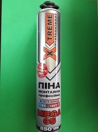 Появилась в ассортименте пена "X-treme"