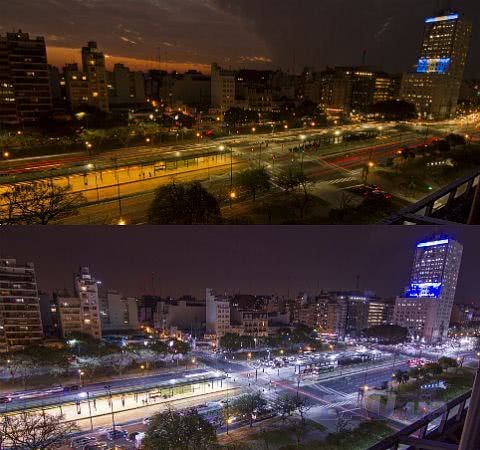 Буэнос-Айрес выбирает светодиодное освещение