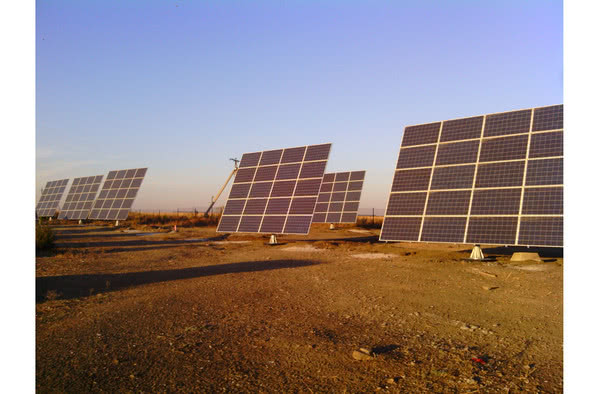 В Кировоградской области построена солнечная электростанция с применением новых технологий