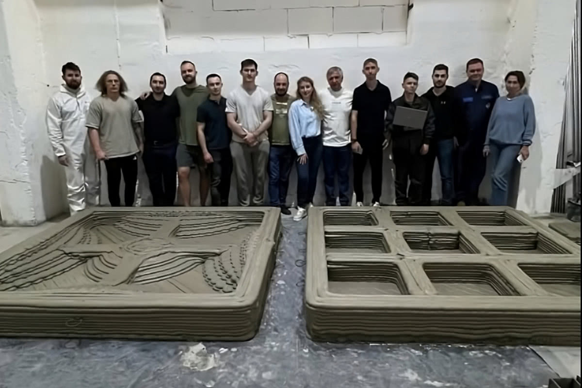В Україні виготовили перекриття за допомогою 3D-друку бетоном В Україні виготовили перекриття за допомогою 3D-друку бетоном