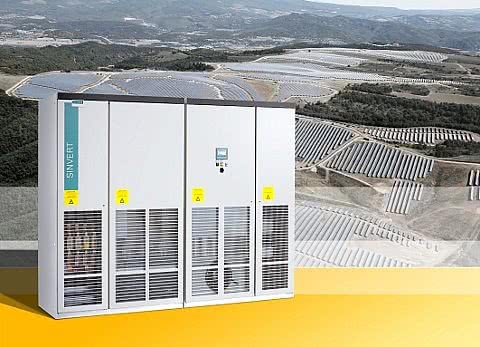Дополнена серия центральных инверторов Siemens для фотоэлектрических станций