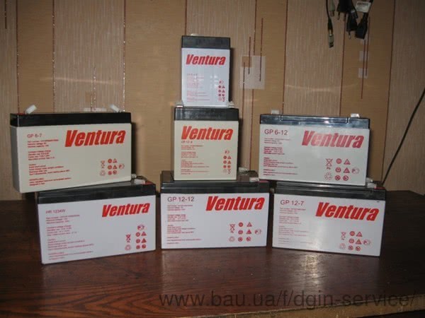 Приход аккумуляторов 4V ТМ Ventura (расширение ассортимента 6V и 12V)