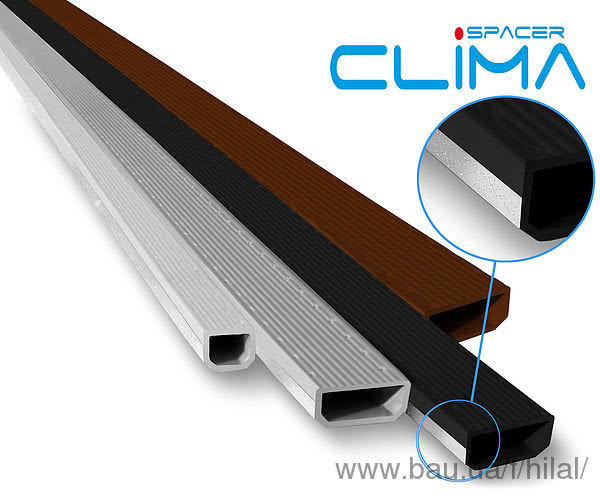 Теплая дистанционная рамка CLIMA Spaсer от компании «Хилал Алюминиум Юкрейн»!