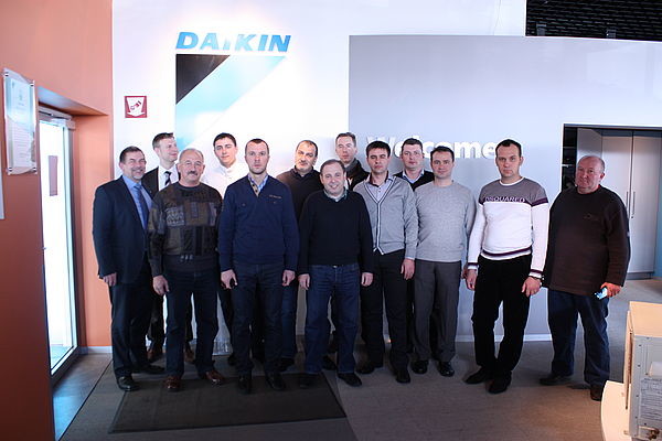 Партнеры и представители Ликонд посетили предприятие DAIKIN в Бельгии.