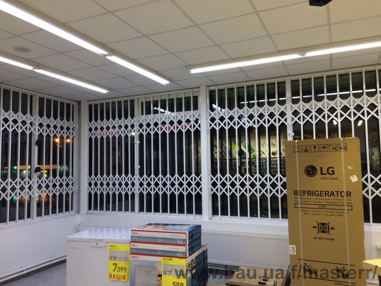 Скидка 5% на раздвижные решетки