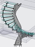 Вышла третья моя статья о лестницах, в которой рассматриваются их несущие конструкции.