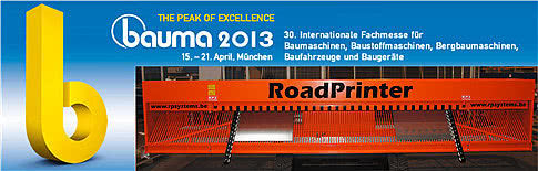 Приглашаем Вас на выставку BAUMA 2013 с 14 - 21 апреля, г. Мюнхен.