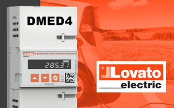 LOVATO Electric представила серію DC-лічильників DMED4 для зарядних станцій