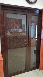 "Юкрейн Си Групп" изготовила алюминиевые двери с зернами кофе