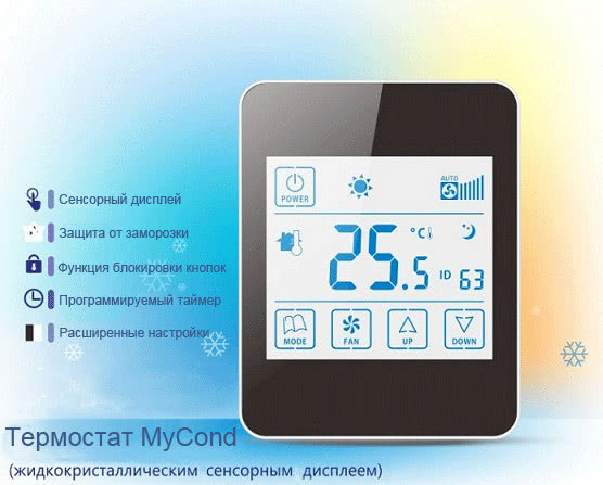 Акция на комнатные термостаты (терморегуляторы) MyCond серии PREMIUM TOUCH