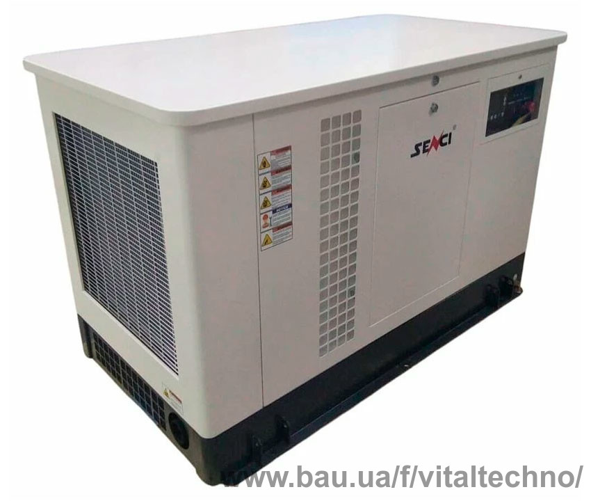 На склад поступил двухтопливный генератор Senci SC 30 REG-EB ATS