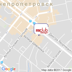 ARTCLUB design на карте ARTCLUB design на карте
