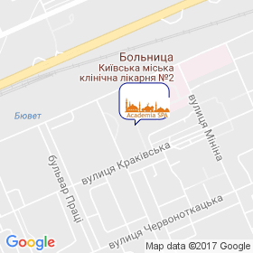 Академия СПА на карте