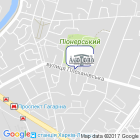 Алюровъ на карте Алюровъ на карте