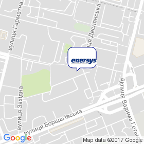 Энерсис Украина на карте Энерсис Украина на карте
