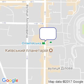 Форт на карте