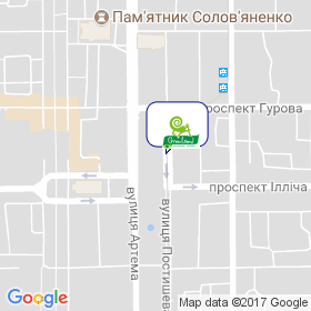 Газоны Украины на карте Газоны Украины на карте