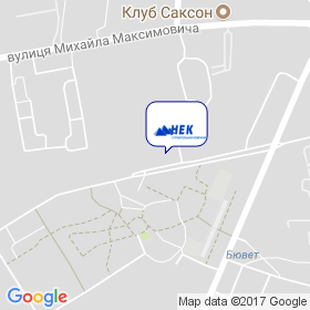НЕК на карте
