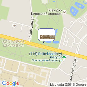 Кравченко В. В. Мир мебели на карте