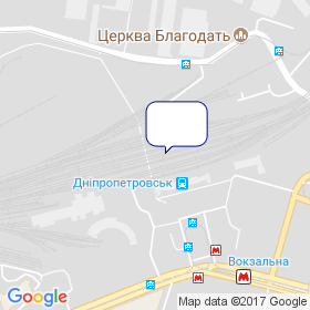 Днепровский Локсмастер на карте Днепровский Локсмастер на карте