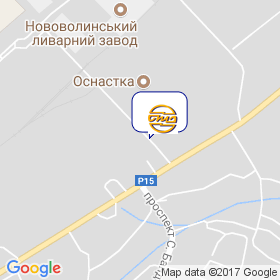 Оснастка на карте