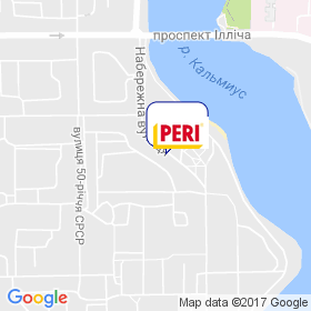 Пери Украина Донецкое подразделение на карте