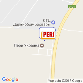 Пери Украина на карте