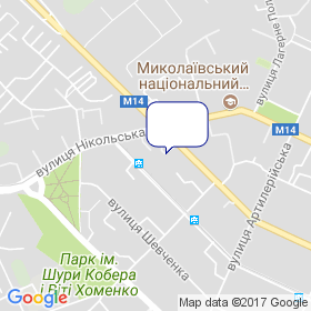 Николаевкоммундорпроект на карте