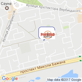 ПрофБуд на карте ПрофБуд на карте
