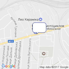 Ромстол на карте Ромстол на карте