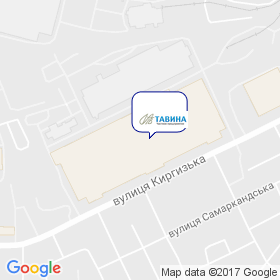 ТАВИНА на карте