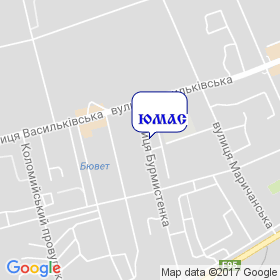 ЮМАС на карте