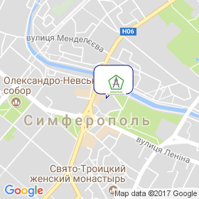 Акварель на карте