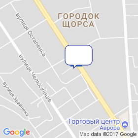 Аквасвит на карте