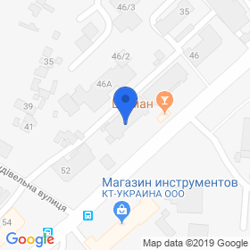 Строительная компания АльфаПівденьБуд на карте Строительная компания АльфаПівденьБуд на карте