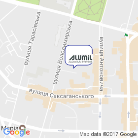 Alumil Украина на карте Alumil Украина на карте