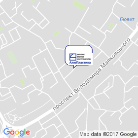 АлюПластика на карте АлюПластика на карте