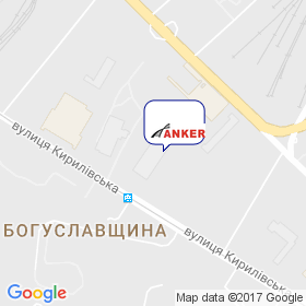 Анкер на карте