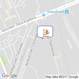 Антал - Индустрия на карте Антал - Индустрия на карте