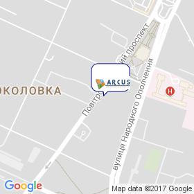 Аркус на карте Аркус на карте
