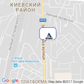 Арсенал-Центр на карте Арсенал-Центр на карте