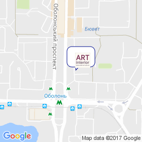 Artinterior на карте Artinterior на карте