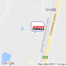 Ашфорд Формула Дистрибьюшн на карте Ашфорд Формула Дистрибьюшн на карте