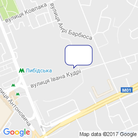 Астра Будивельна на карте Астра Будивельна на карте